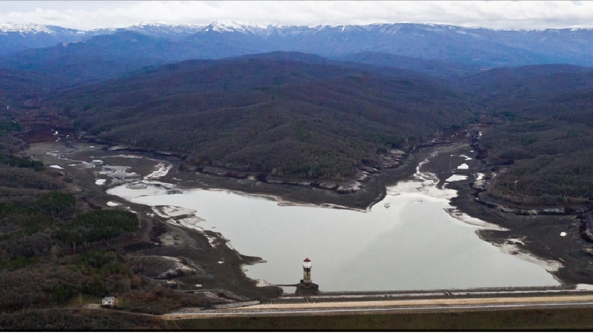 В окупованому Криму висохли два водосховища, третє - на межі 
